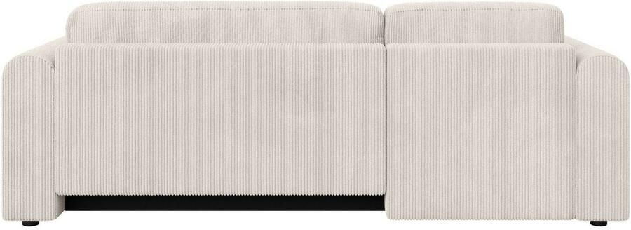 INOSIGN Hoekbank Zacharia optioneel slaapbank met opbergruimte B D H 250 166 86 cm L-vorm met golfondersteuning recamière aan beide zijden te monteren - Foto 9