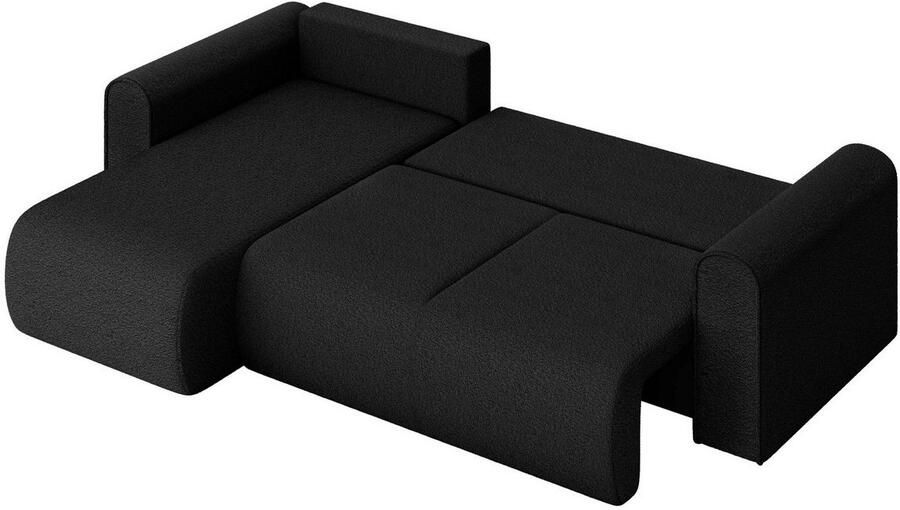 INOSIGN Hoekbank Zacharia optioneel slaapbank met opbergruimte B D H 250 166 86 cm L-vorm met golfondersteuning recamière aan beide zijden te monteren - Foto 8