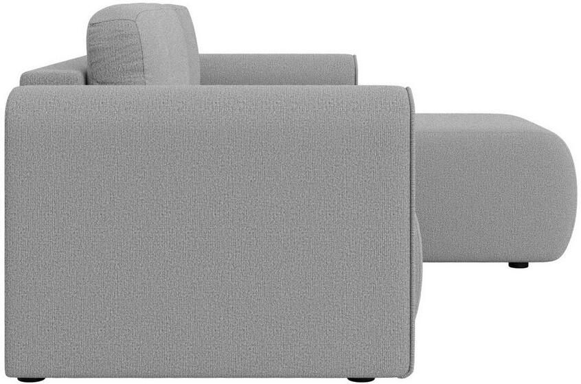 INOSIGN Hoekbank Zacharia optioneel slaapbank met opbergruimte B D H 250 166 86 cm L-vorm met golfondersteuning recamière aan beide zijden te monteren - Foto 3