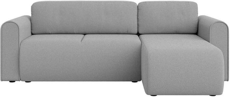 INOSIGN Hoekbank Zacharia optioneel slaapbank met opbergruimte B D H 250 166 86 cm L-vorm met golfondersteuning recamière aan beide zijden te monteren - Foto 8