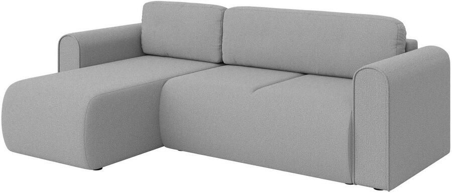 INOSIGN Hoekbank Zacharia optioneel slaapbank met opbergruimte B D H 250 166 86 cm L-vorm met golfondersteuning recamière aan beide zijden te monteren - Foto 5