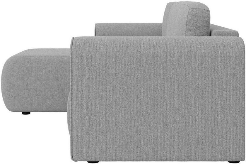 INOSIGN Hoekbank Zacharia optioneel slaapbank met opbergruimte B D H 250 166 86 cm L-vorm met golfondersteuning recamière aan beide zijden te monteren - Foto 4