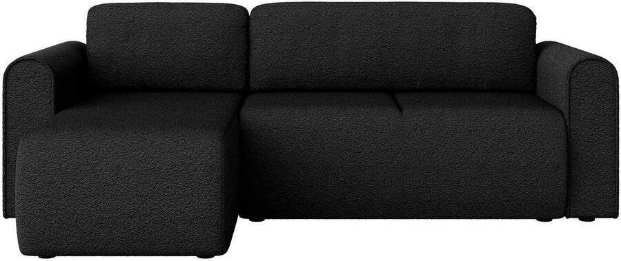 INOSIGN Hoekbank Zacharia optioneel slaapbank met opbergruimte B D H 250 166 86 cm L-vorm met golfondersteuning recamière aan beide zijden te monteren - Foto 7