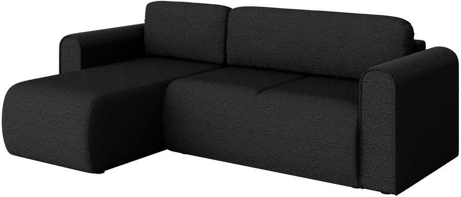 INOSIGN Hoekbank Zacharia optioneel slaapbank met opbergruimte B D H 250 166 86 cm L-vorm met golfondersteuning recamière aan beide zijden te monteren - Foto 5