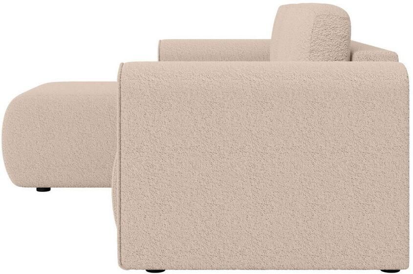 INOSIGN Hoekbank Zacharia optioneel slaapbank met opbergruimte B D H 250 166 86 cm L-vorm met golfondersteuning recamière aan beide zijden te monteren - Foto 4