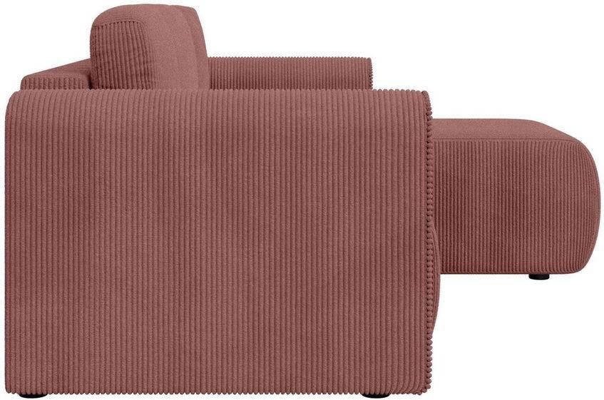 INOSIGN Hoekbank Zacharia optioneel slaapbank met opbergruimte B D H 250 166 86 cm L-vorm met golfondersteuning recamière aan beide zijden te monteren - Foto 3