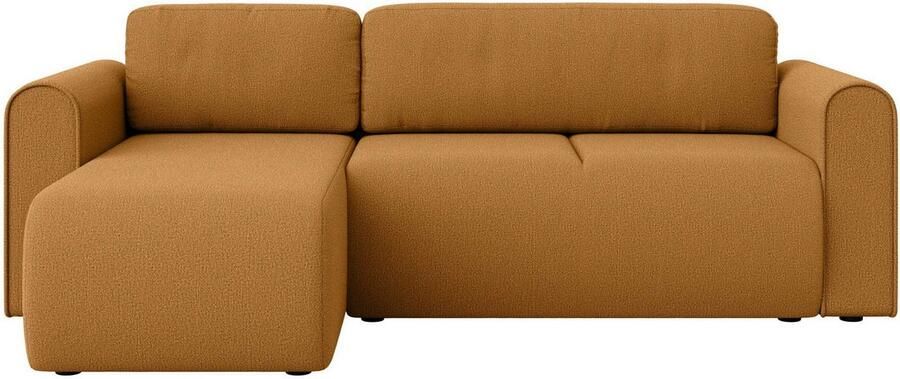 INOSIGN Hoekbank Zacharia optioneel slaapbank met opbergruimte B D H 250 166 86 cm L-vorm met golfondersteuning recamière aan beide zijden te monteren - Foto 7