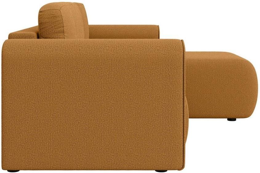 INOSIGN Hoekbank Zacharia optioneel slaapbank met opbergruimte B D H 250 166 86 cm L-vorm met golfondersteuning recamière aan beide zijden te monteren - Foto 4