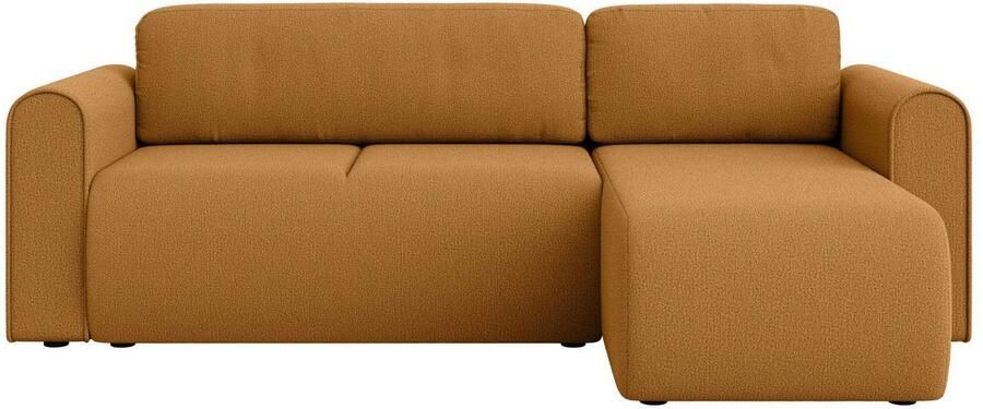 INOSIGN Hoekbank Zacharia optioneel slaapbank met opbergruimte B D H 250 166 86 cm L-vorm met golfondersteuning recamière aan beide zijden te monteren - Foto 8