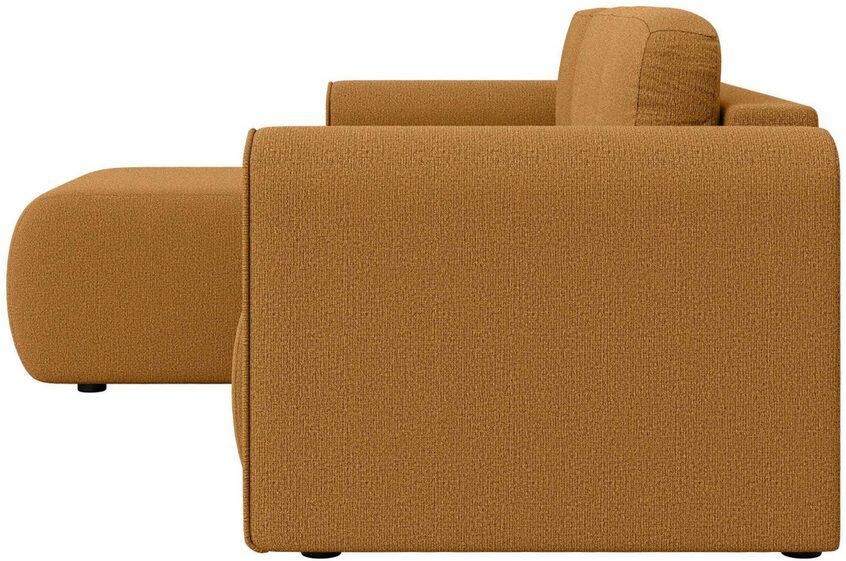 INOSIGN Hoekbank Zacharia optioneel slaapbank met opbergruimte B D H 250 166 86 cm L-vorm met golfondersteuning recamière aan beide zijden te monteren - Foto 3