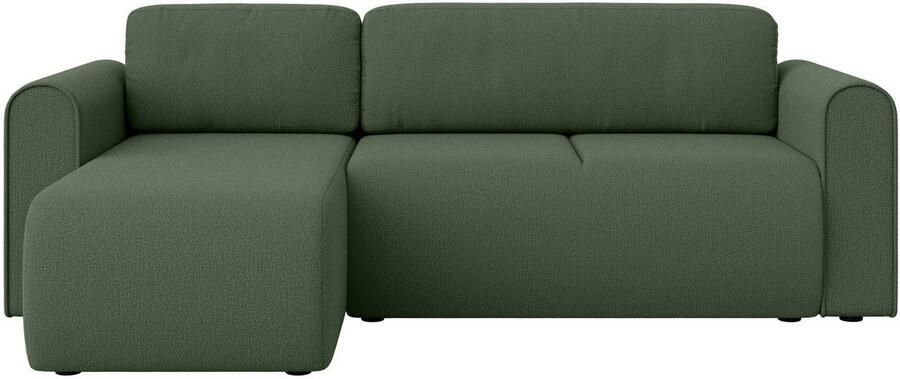 INOSIGN Hoekbank Zacharia optioneel slaapbank met opbergruimte B D H 250 166 86 cm L-vorm met golfondersteuning recamière aan beide zijden te monteren - Foto 7