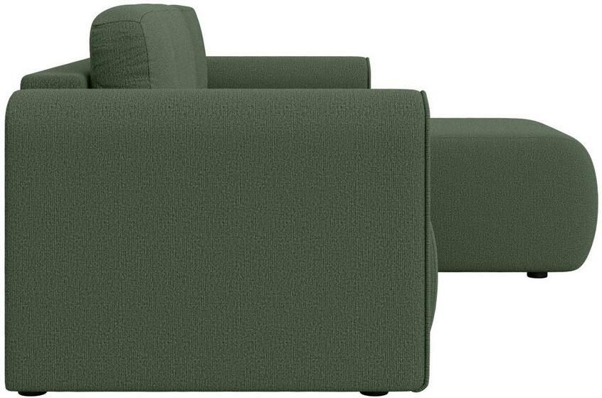 INOSIGN Hoekbank Zacharia optioneel slaapbank met opbergruimte B D H 250 166 86 cm L-vorm met golfondersteuning recamière aan beide zijden te monteren - Foto 3