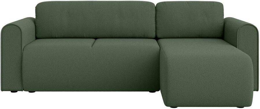 INOSIGN Hoekbank Zacharia optioneel slaapbank met opbergruimte B D H 250 166 86 cm L-vorm met golfondersteuning recamière aan beide zijden te monteren - Foto 8