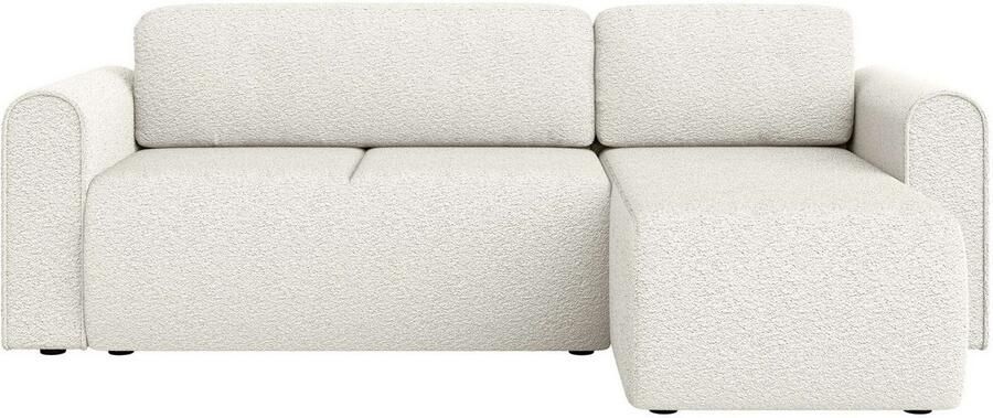 INOSIGN Hoekbank Zacharia optioneel slaapbank met opbergruimte B D H 250 166 86 cm L-vorm met golfondersteuning recamière aan beide zijden te monteren - Foto 10