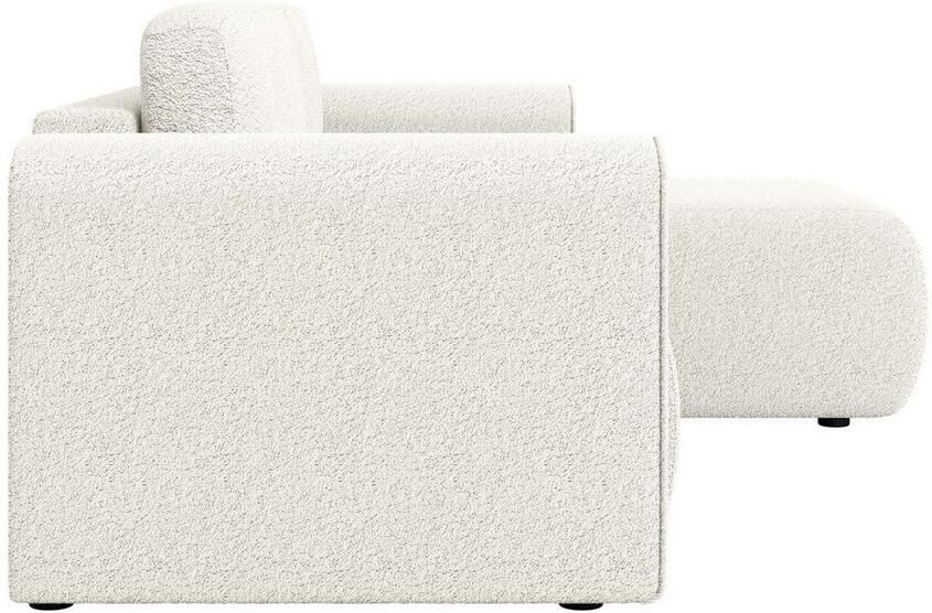 INOSIGN Hoekbank Zacharia optioneel slaapbank met opbergruimte B D H 250 166 86 cm L-vorm met golfondersteuning recamière aan beide zijden te monteren - Foto 4