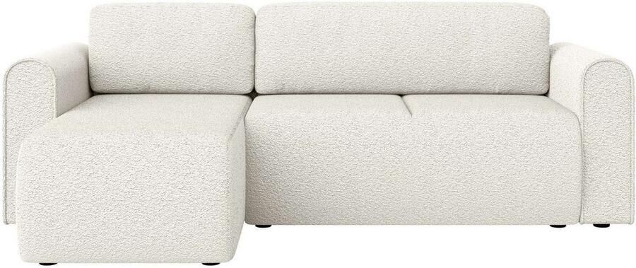 INOSIGN Hoekbank Zacharia optioneel slaapbank met opbergruimte B D H 250 166 86 cm L-vorm met golfondersteuning recamière aan beide zijden te monteren - Foto 11