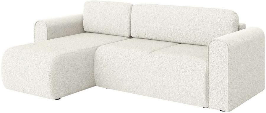 INOSIGN Hoekbank Zacharia optioneel slaapbank met opbergruimte B D H 250 166 86 cm L-vorm met golfondersteuning recamière aan beide zijden te monteren - Foto 9
