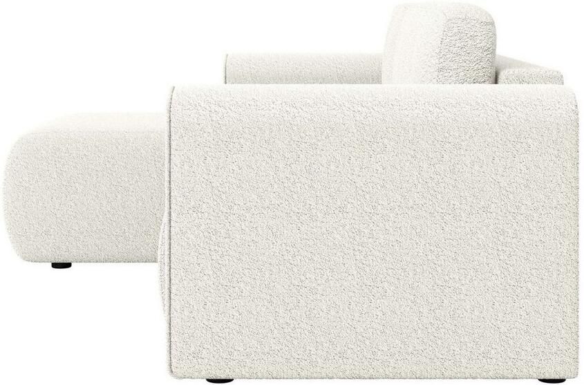 INOSIGN Hoekbank Zacharia optioneel slaapbank met opbergruimte B D H 250 166 86 cm L-vorm met golfondersteuning recamière aan beide zijden te monteren - Foto 3