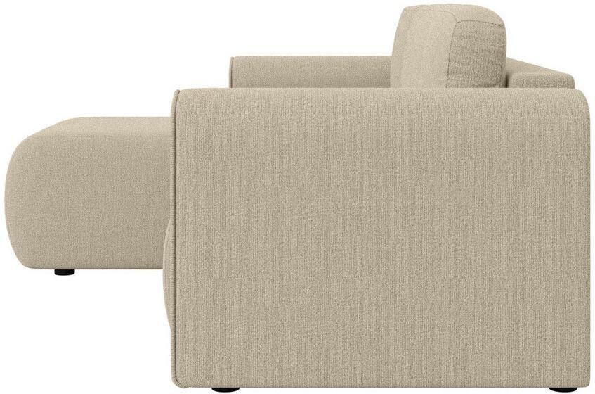 INOSIGN Hoekbank Zacharia optioneel slaapbank met opbergruimte B D H 250 166 86 cm L-vorm met golfondersteuning recamière aan beide zijden te monteren - Foto 3