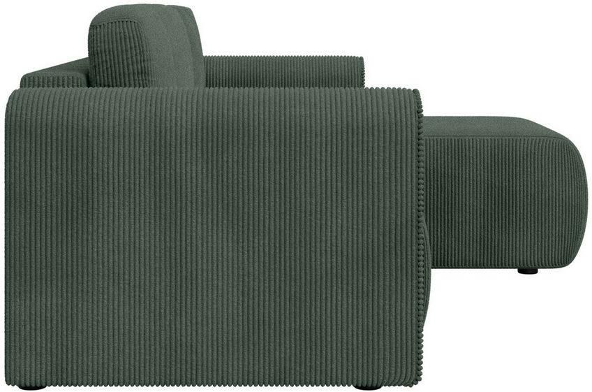 INOSIGN Hoekbank Zacharia optioneel slaapbank met opbergruimte B D H 250 166 86 cm L-vorm met golfondersteuning recamière aan beide zijden te monteren - Foto 3