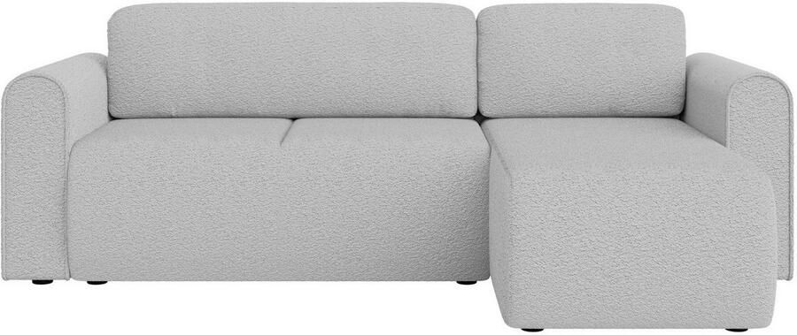 INOSIGN Hoekbank Zacharia optioneel slaapbank met opbergruimte B D H 250 166 86 cm L-vorm met golfondersteuning recamière aan beide zijden te monteren - Foto 11