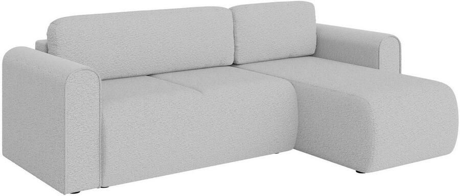 INOSIGN Hoekbank Zacharia optioneel slaapbank met opbergruimte B D H 250 166 86 cm L-vorm met golfondersteuning recamière aan beide zijden te monteren - Foto 10