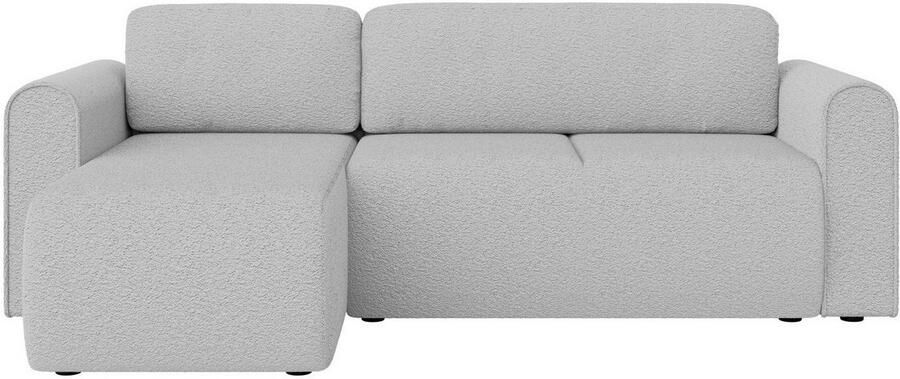 INOSIGN Hoekbank Zacharia optioneel slaapbank met opbergruimte B D H 250 166 86 cm L-vorm met golfondersteuning recamière aan beide zijden te monteren - Foto 12