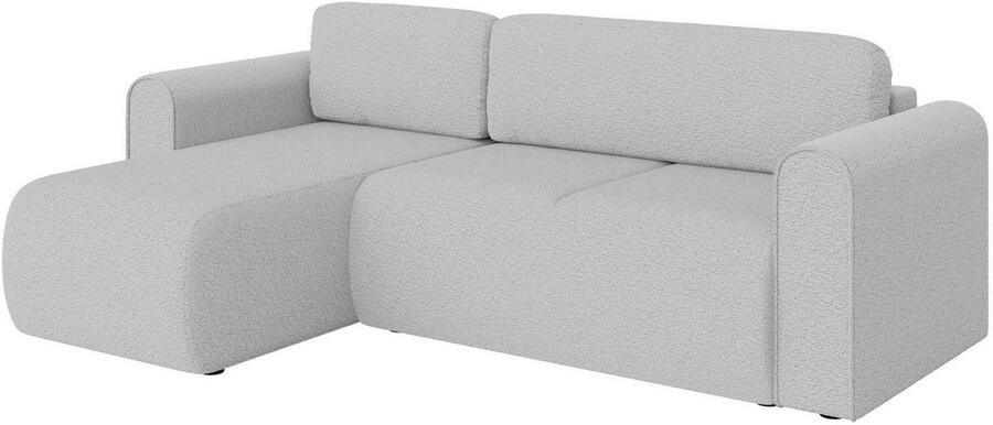 INOSIGN Hoekbank Zacharia optioneel slaapbank met opbergruimte B D H 250 166 86 cm L-vorm met golfondersteuning recamière aan beide zijden te monteren - Foto 9