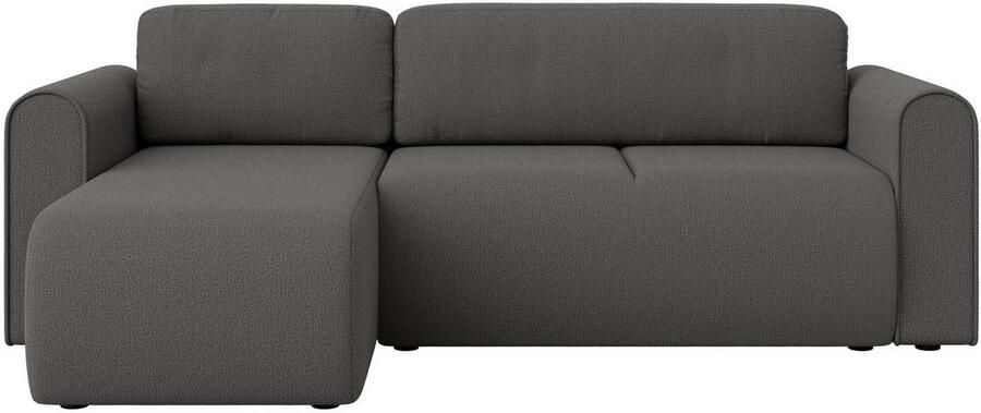 INOSIGN Hoekbank Zacharia optioneel slaapbank met opbergruimte B D H 250 166 86 cm L-vorm met golfondersteuning recamière aan beide zijden te monteren - Foto 11