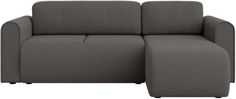 INOSIGN Hoekbank Zacharia optioneel slaapbank met opbergruimte B D H 250 166 86 cm L-vorm met golfondersteuning recamière aan beide zijden te monteren - Foto 12