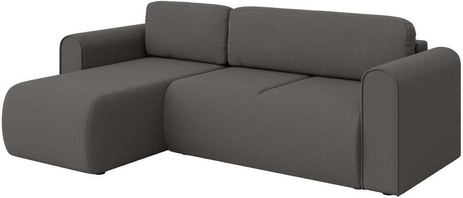 INOSIGN Hoekbank Zacharia optioneel slaapbank met opbergruimte B D H 250 166 86 cm L-vorm met golfondersteuning recamière aan beide zijden te monteren - Foto 10