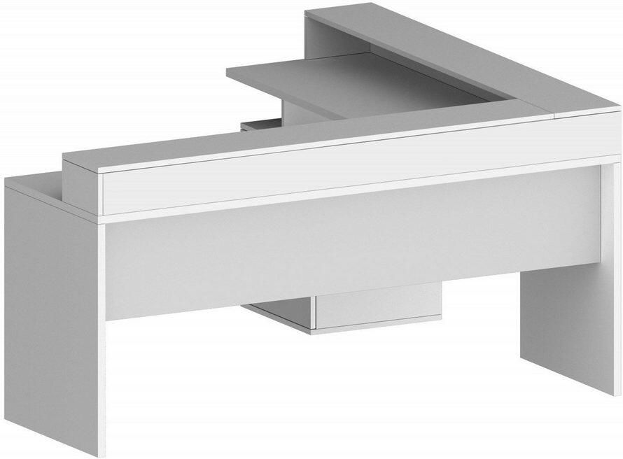 INOSIGN Hoekbureau New Selina Bureau lades met of zonder monitorsteun B 180 160 cm