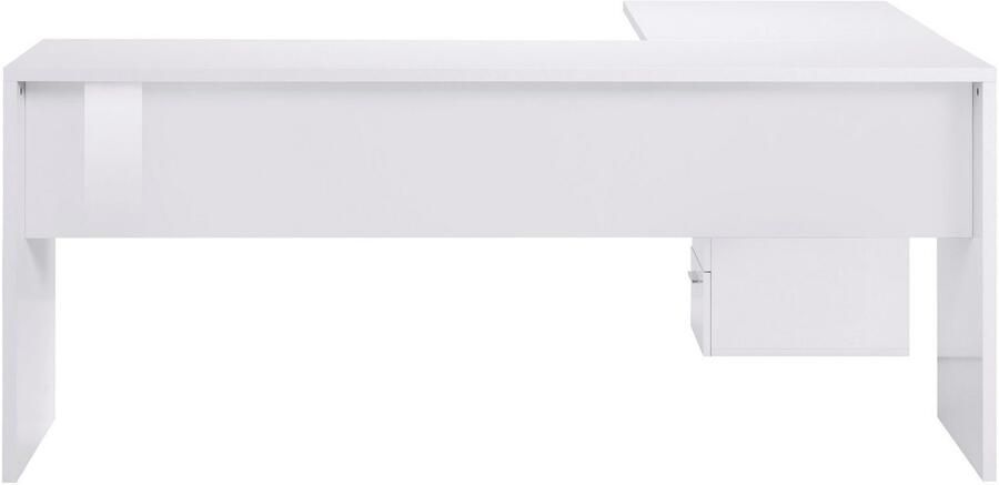 INOSIGN Hoekbureau New Selina Bureau lades met of zonder monitorsteun B 180 160 cm - Foto 6