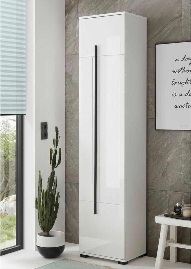 INOSIGN Hoge kast Cantara badkamerkast in hoogglans wit hoge kast in modern ontwerp - Foto 2