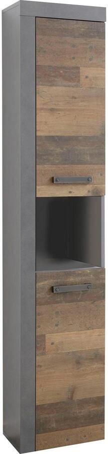 INOSIGN Hoge kast Ilana Badkamerkast in moderne industriële stijl afmetingen (B D H) 36 31 184 cm - Foto 5