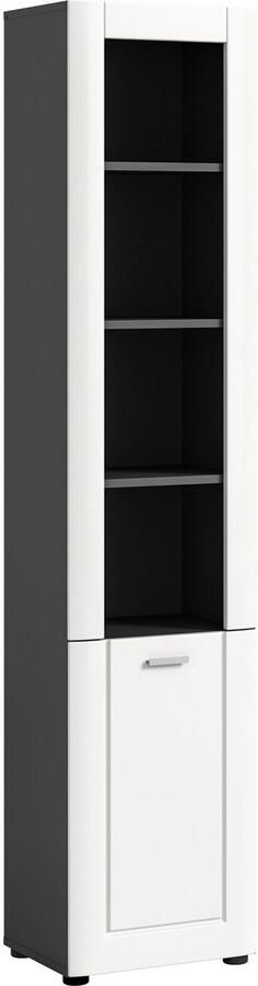 INOSIGN Hoge kast Jarvi breedte 40 cm 1 deur (verwisselbare deurstop) 4 planken (1 stuk) - Foto 6