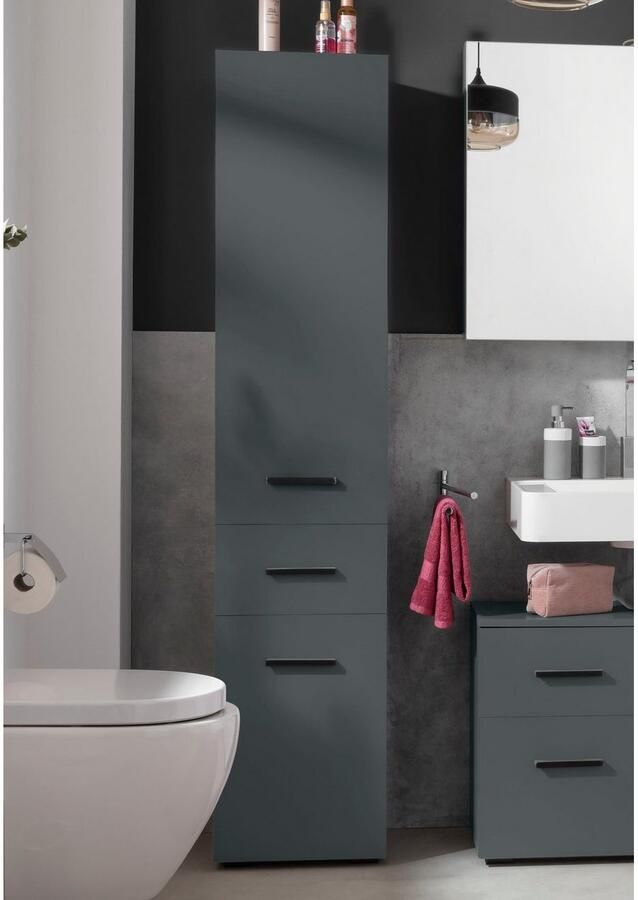 INOSIGN Hoge kast Skara 3 verstelbare planken achter de deuren breedte 38 cm hoogte 18 cm - Foto 3