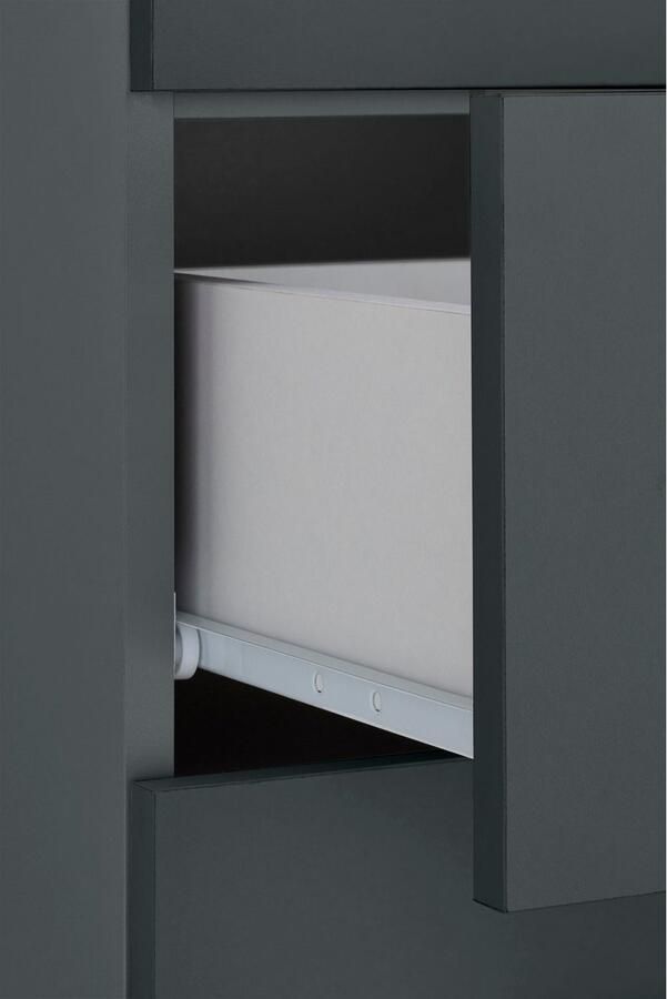 INOSIGN Hoge kast Skara 3 verstelbare planken achter de deuren breedte 38 cm hoogte 18 cm - Foto 7