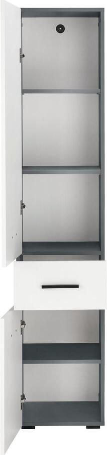 INOSIGN Hoge kast Skara 3 verstelbare planken achter de deuren breedte 38 cm hoogte 18 cm - Foto 7