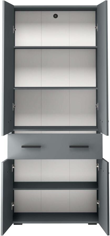 INOSIGN Hoge kast Skara met drie verstelbare legplanken - Foto 3