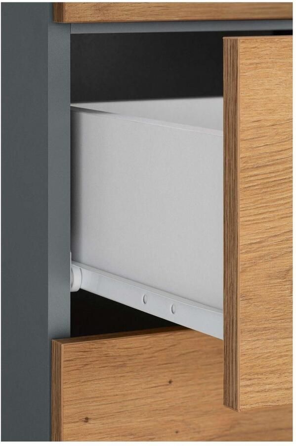 INOSIGN Hoge kast Skara met drie verstelbare legplanken - Foto 2