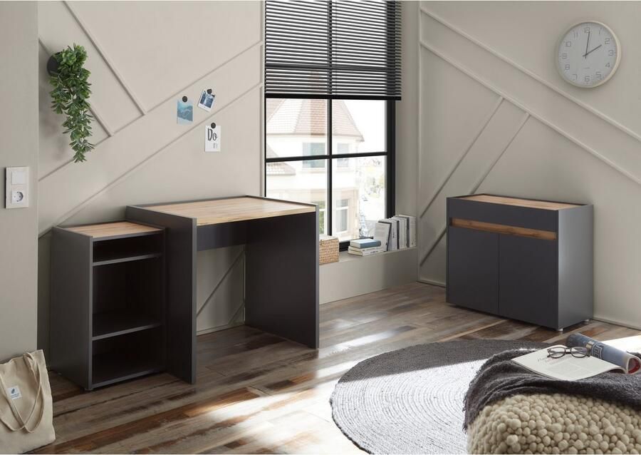 INOSIGN Bureau City Giron moderne computertafel gezellige thuiswerkplek breedte 80 of 143 cm - Foto 8