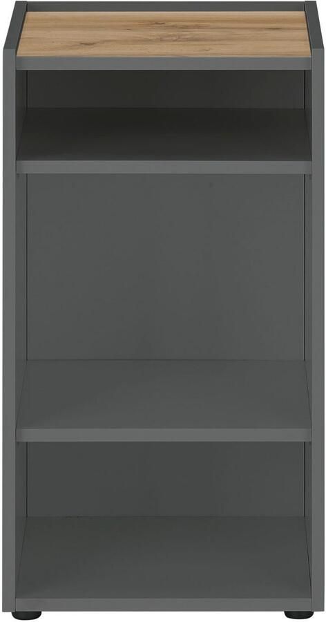 INOSIGN Kantoormeubelset CITY GiRON modern design Thuiswerk Kantoor in twee kleuren Wotan Eik (set 3-delig) - Foto 8