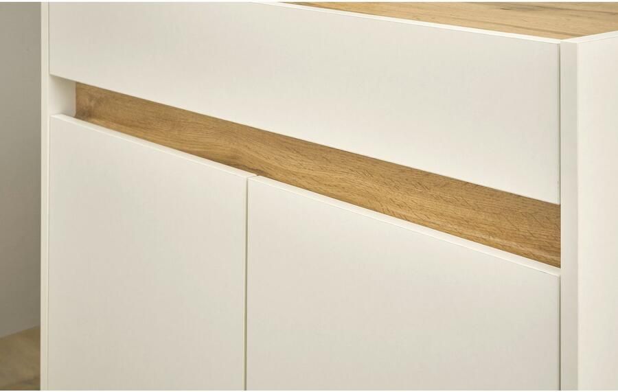 INOSIGN Kantoormeubelset CITY GiRON modern design Thuiswerk Kantoor in twee kleuren Wotan Eik (set 3-delig) - Foto 5