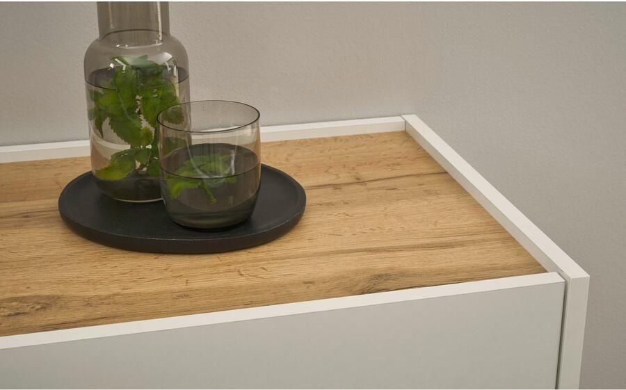 INOSIGN Kantoormeubelset CITY GiRON modern design Thuiswerk Kantoor in twee kleuren Wotan Eik (set 3-delig) - Foto 6