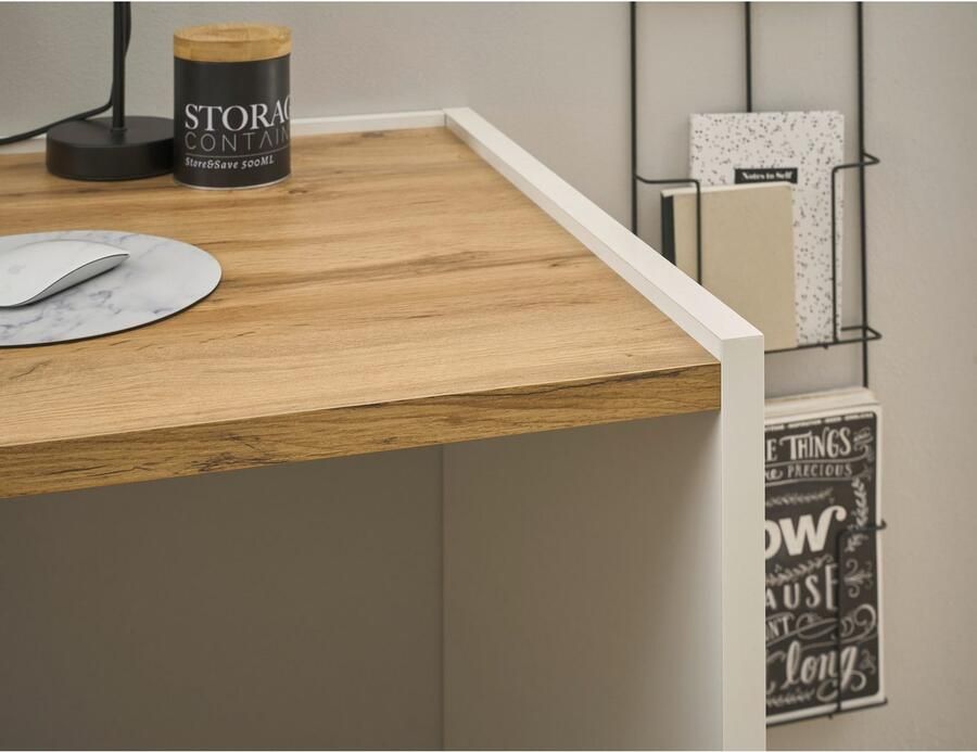 INOSIGN Kantoormeubelset CITY GiRON modern design Thuiswerk Kantoor in twee kleuren Wotan Eik (set 3-delig) - Foto 2