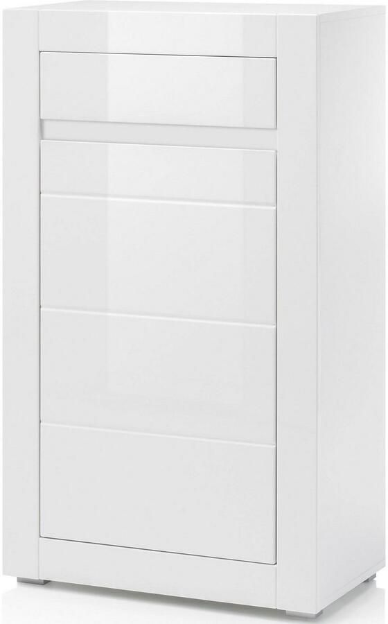 INOSIGN Kast Carat Breedte 66 cm front in wit en betonlook inbegrepen - Foto 3