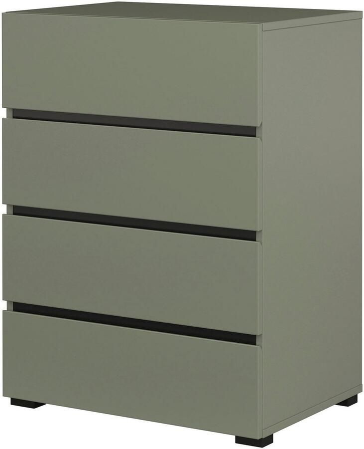 INOSIGN Kast Cross Breedte 60 cm moderne greeploze sideboard 4 lades - Foto 2