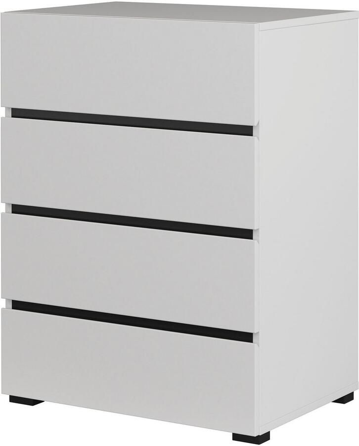 INOSIGN Kast Cross Breedte 60 cm moderne greeploze sideboard 4 lades - Foto 2