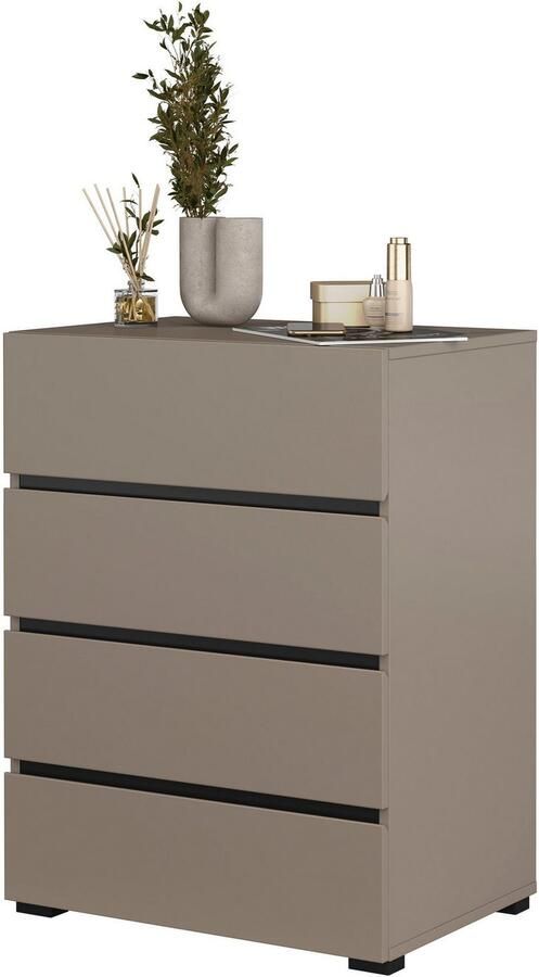 INOSIGN Kast Cross Breedte 60 cm moderne greeploze sideboard 4 lades - Foto 5